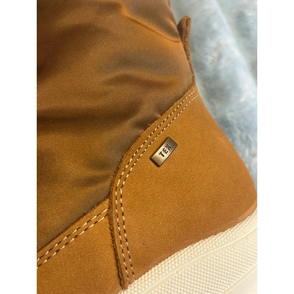 IMAC Tex Winter Boots Women Size 37 Brown NWT Waterproof‎ Faux Fur Lined